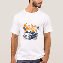 T-shirt engraçada surfando