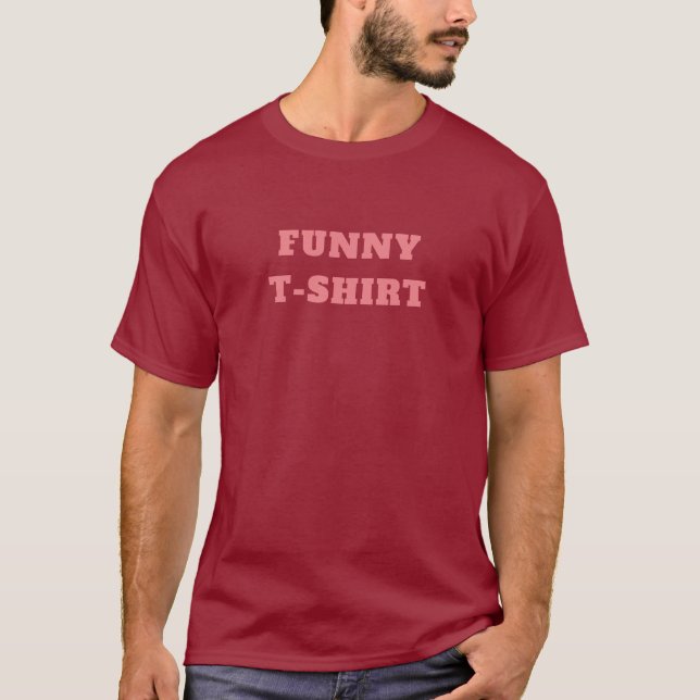 Camiseta T-Shirt ENGRAÇADO (Frente)