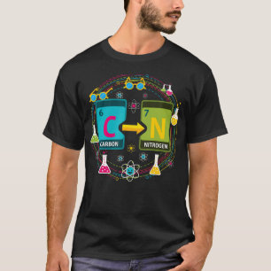 Camiseta T-shirt engraçado 67 Meme Ciência Química Professo