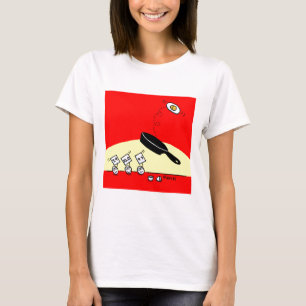 Camiseta T-shirt engraçado bonito dos desenhos animados do