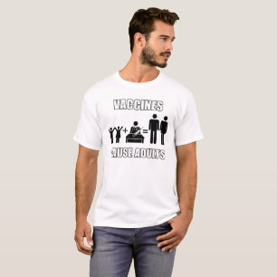 Camiseta T-shirt engraçado da ciência dos adultos da causa