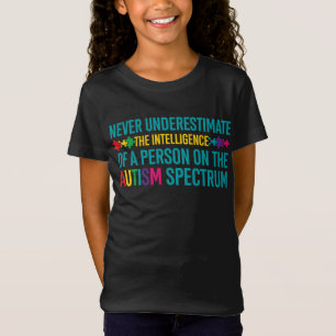 Camiseta T-shirt engraçado da consciência do autismo para