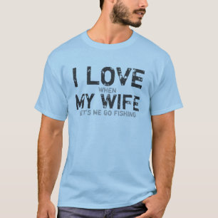 Camiseta T-shirt engraçado da pesca