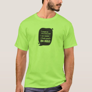 Camiseta T-shirt engraçado das cortinas de cor