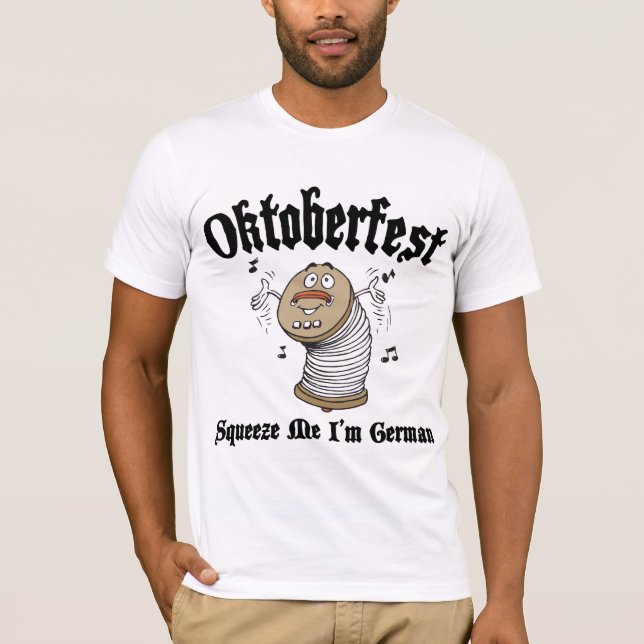 Camiseta T-shirt engraçado de Oktoberfest (Frente)
