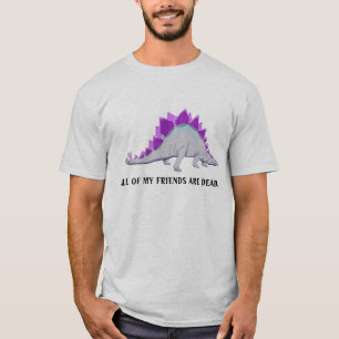 Camiseta T-shirt engraçado de Stegasaurus
