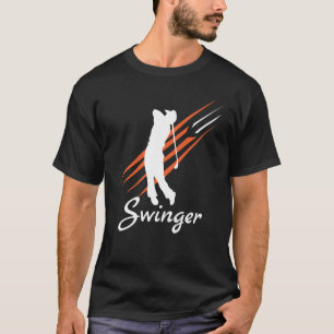 Camiseta T-shirt engraçado do boémio do golfe