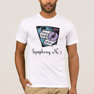 Camiseta T-shirt engraçado do compositor da música