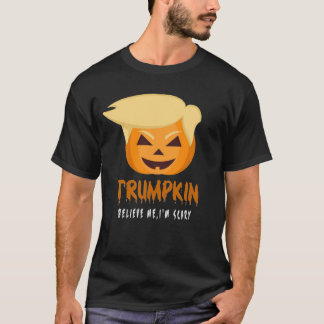 Camiseta T-shirt engraçado do Dia das Bruxas Trumpkin