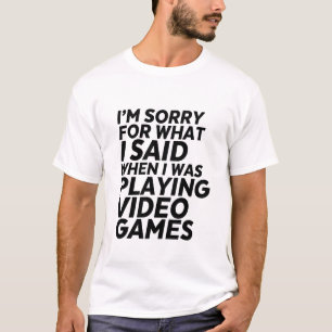 Camiseta T-shirt engraçado do Gamer e do geek pesaroso par