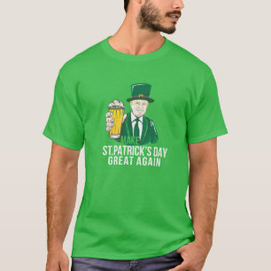 Camiseta T-shirt engraçado do irlandês do Dia de São