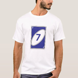 Camiseta T-Shirt Engraçado do Jogo de Cartão Cartão Númer