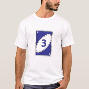 Camiseta T-Shirt Engraçado do Jogo de Cartão Cartão Númer