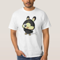 T-shirt engraçado do personagem de desenho animado