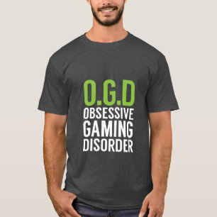 Camiseta T-shirt engraçado dos Gamers para geeks do jogo