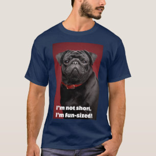 Camiseta T-shirt Engraçado Impressão - Não sou pequeno