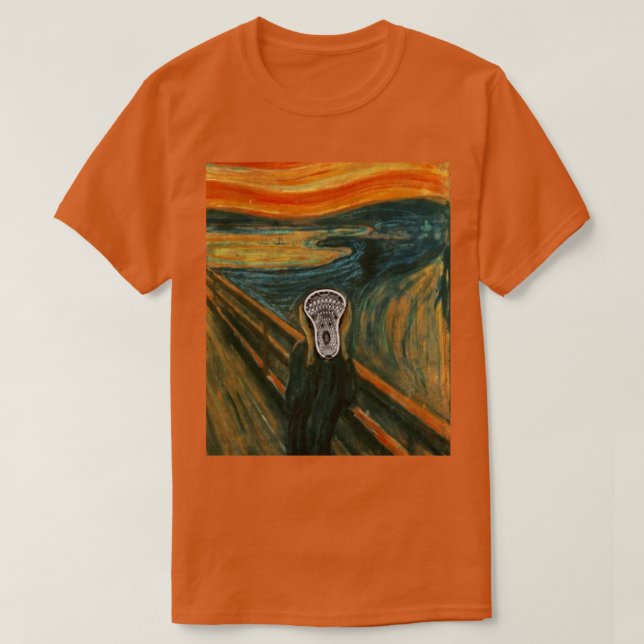 Camiseta T-Shirt Engraçado Lacrosse (Frente do Design)