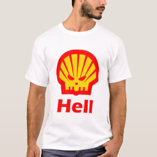 Camiseta T-Shirt Engraçado Logotipo Vender Inferno