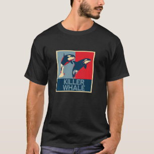 Camiseta T-Shirt Engraçado, Mar, Baleia Orca, Engraçada, Cu