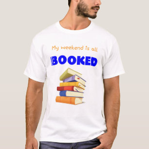 Camiseta T-Shirt Engraçado - Obrigação para bibliófilos
