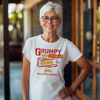 Camiseta T-Shirt Engraçado Personalizado - Clube de Mulher
