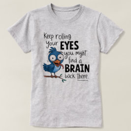 Camiseta T-Shirt Engraçado - Teto Gráfico Sarcástico