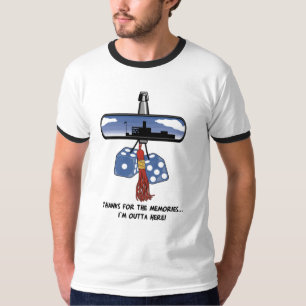 Camiseta T-shirt engraçados da graduação