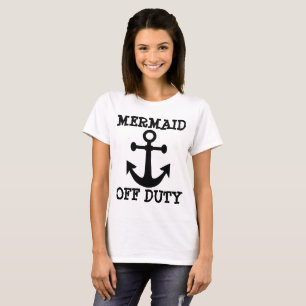 Camiseta T-shirt engraçados FORA DE SERVIÇO das senhoras