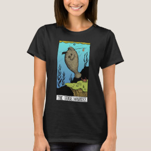 Camiseta T-shirt enorme da obscuridade do peixe-boi das