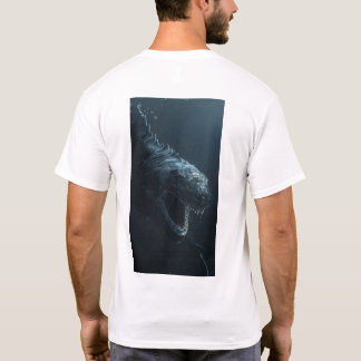 Camiseta T-Shirt Enorme Monstro Do Mar - 1000 Metros De Lo