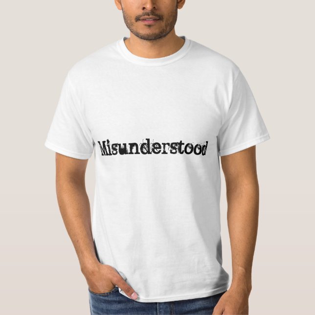 Camiseta T-shirt entendido mal (Frente)