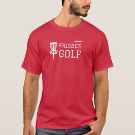 Camiseta T-Shirt Entusiasta de Golfe Frisbee