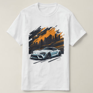 Camiseta T-Shirt Entusiasta do Carro JDM Toyota Supra mk5