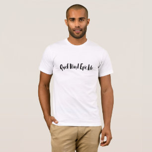 Camiseta T-shirt épico da vida da mente quieta