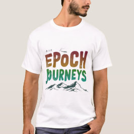 Camiseta T-shirt "Epoch Journey" para o espírito de Viagem