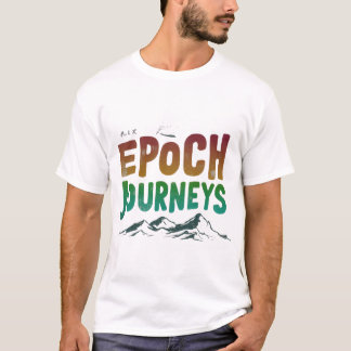 Camiseta T-shirt "Epoch Journey" para o espírito de Viagem