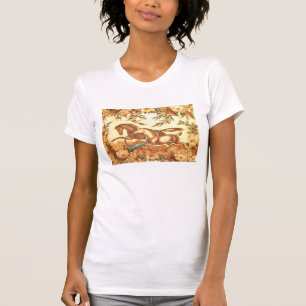 Camiseta T-shirt equestre do cavalo do vintage