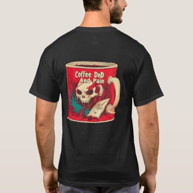 Camiseta T-shirt Erzadon Roll For Pain (Verso)