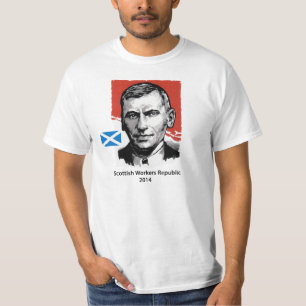 Camiseta T-shirt escocês da independência de John Maclean