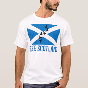 Camiseta T-shirt escocês livre da independência de Scotland