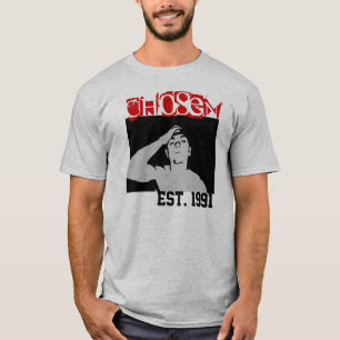 Camiseta "T-shirt escolhido do esquema do lobo cinzento"