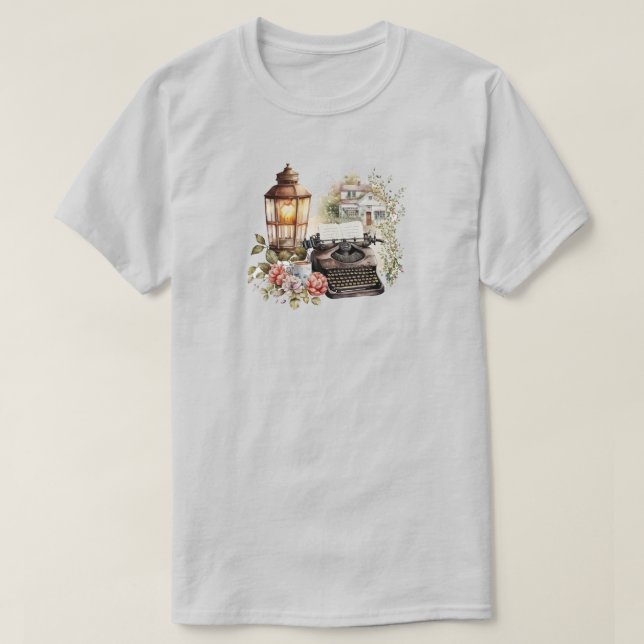 Camiseta T-Shirt escrevendo (Frente do Design)