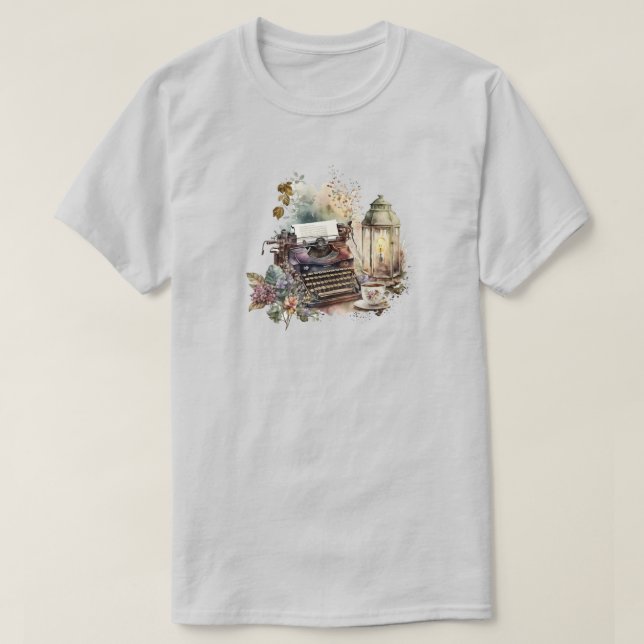 Camiseta T-Shirt escrevendo (Frente do Design)