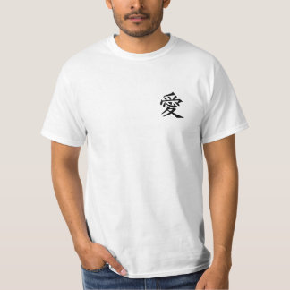 Camiseta T-Shirt escrevendo Japonês