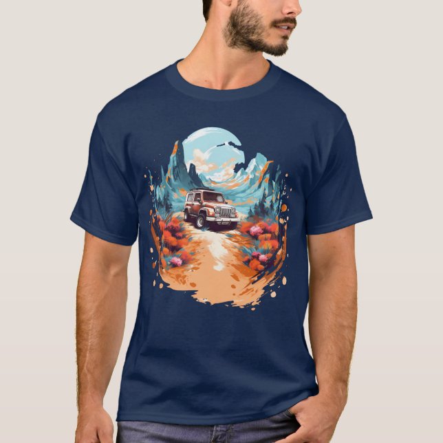Camiseta T-Shirt Escuro (Frente)