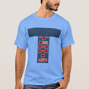 Camiseta T-shirt escuro azul caroline TÉNIS