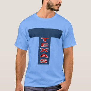 Camiseta T-shirt escuro azul caroline TEXAS