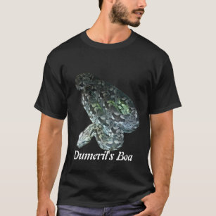 Camiseta T-shirt escuro básico da boa de Dumeril