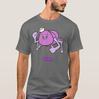 Camiseta T-shirt escuro básico de Spinny