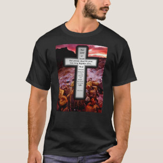Camiseta T-shirt escuro básico do 3:16 de John